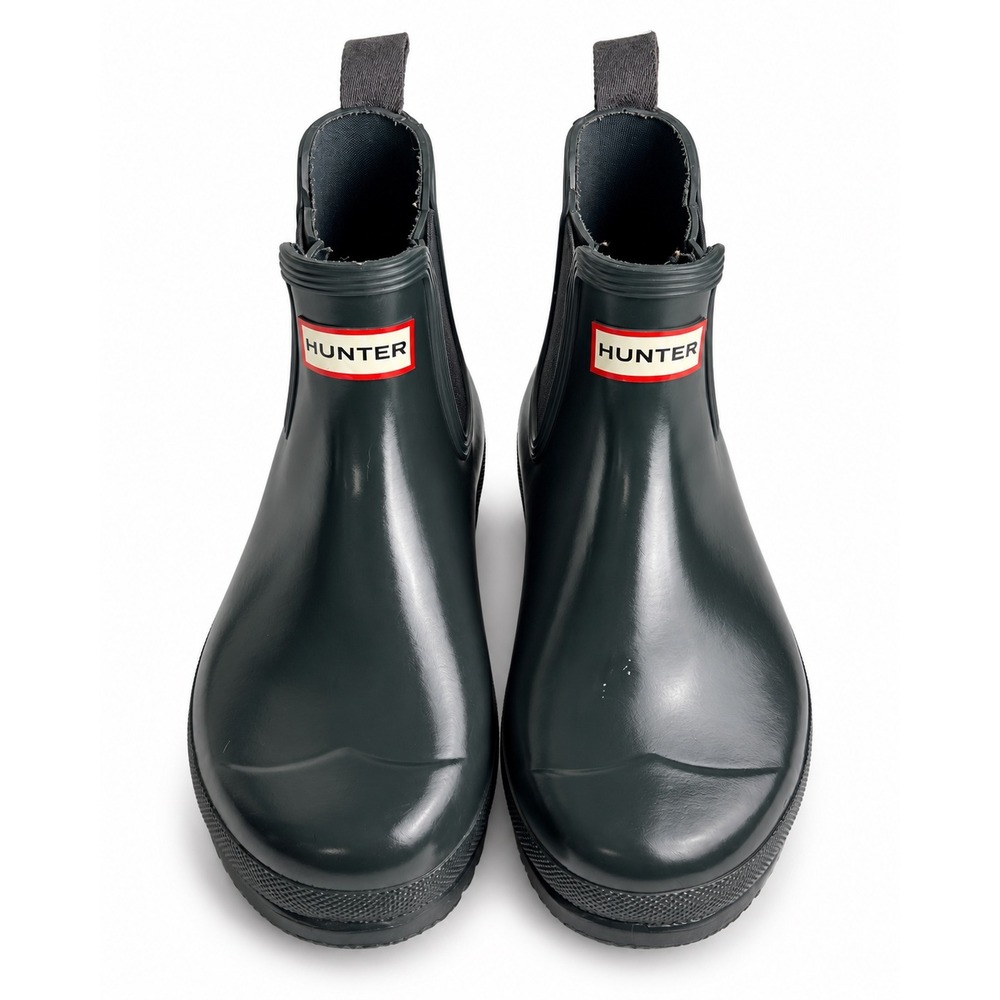 Hunter Original Chelsea Gloss Rain Boots Dark Blue US 10 / EU 42